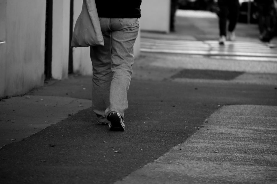 Walking away